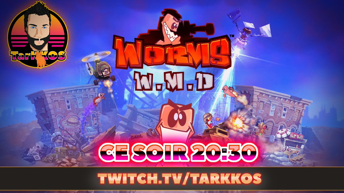 TarKKos's tweet photo. Petit #worms avec la crew @diablox_gamer EnterNoobs et Perladonicia.

Ce soir 21:00 sur https://t.co/9KGOenZb3q

#TwitchStreamers #twitchfr #twitchfrance https://t.co/fyMEDcyqf6