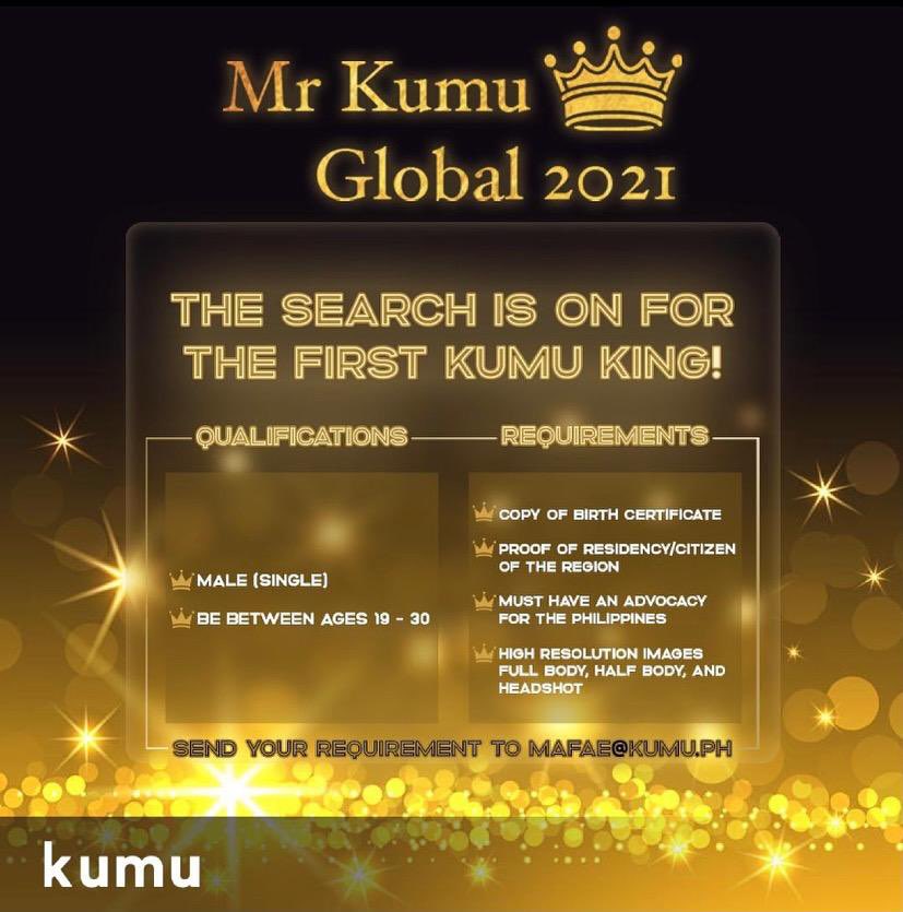 kumucanada's tweet photo. Hello Kumunizens 👋

The KUMU Global Pageant season is back 🙌👑👑

For more details, download the @kumuPH app and follow @kumucanada 😀 https://t.co/gxtQ3Ahcld