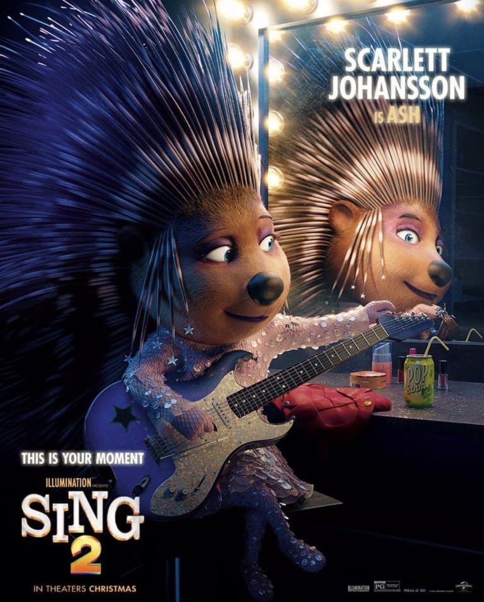 FcHaAshUSA's tweet photo. No dejen de perseguir sus sueños.
Nunca sabes qué tan alto puedes llegar. 🎶🎸🐷 #Sing2  #venycantadenuevo 
@haashoficial  

TRAILER:
https://t.co/AgGAYKHUUe https://t.co/Tcinyhp8aN