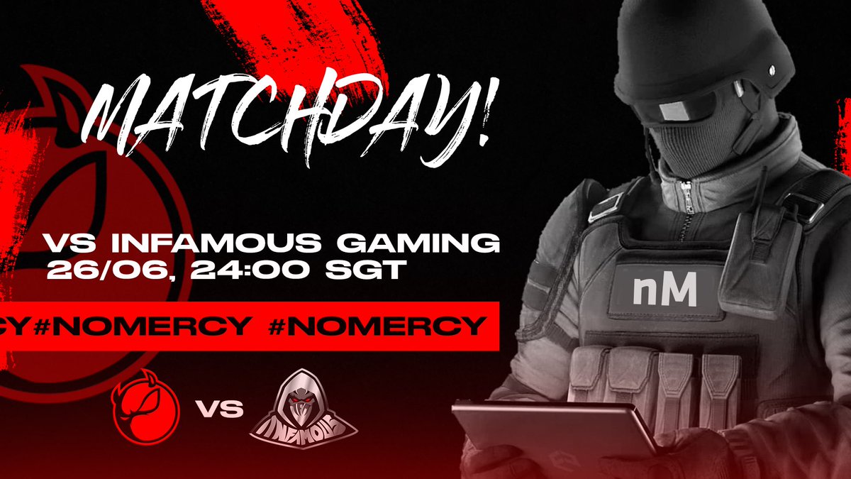 SaintsEP's tweet image. Our #CriticalOps team will be facing Infamous Gaming on the 26th of June. Come support us 

#ShowNoMercy 😈