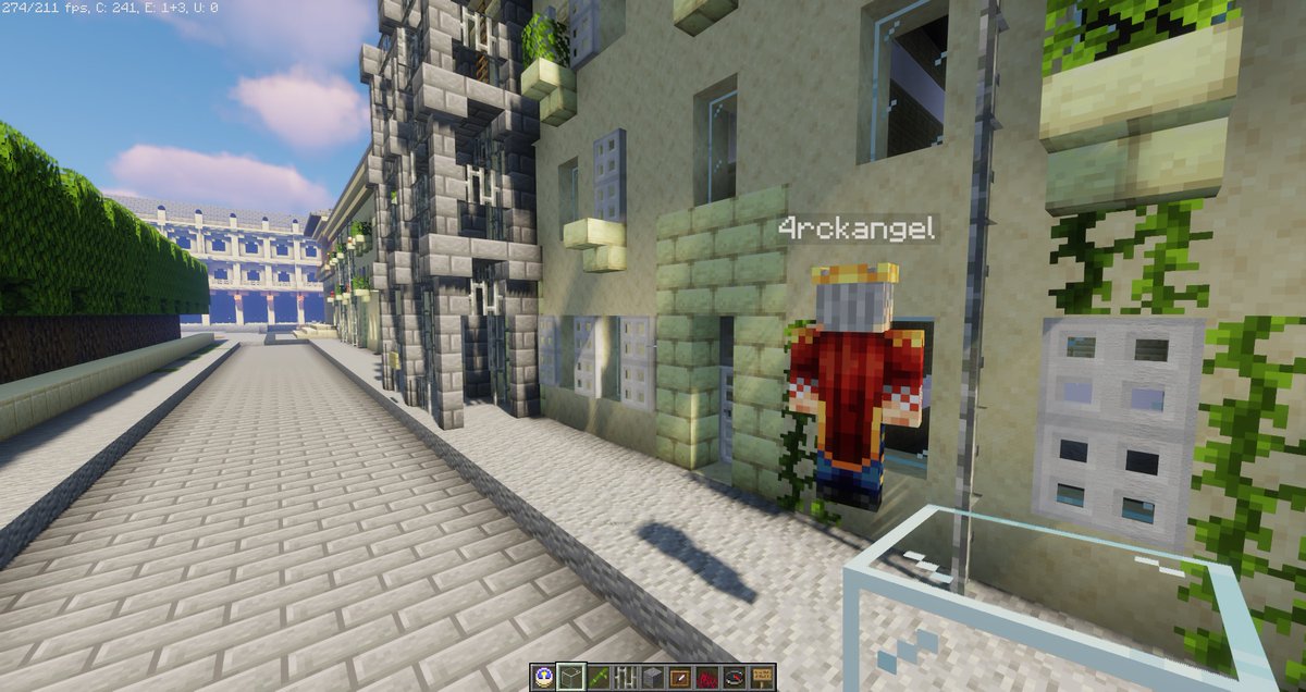 NancyCraftFR's tweet photo. La nouvelle version de NancyCraft avance bien grâce à notre équipe de construction de choc 👷‍♂️⚒️
Au programme cette semaine, reconstruction de la Place de la Carrière et décoration de la Place Stanislas !

#Nancy #Minecraft #PlaceStanislas https://t.co/SG0sQkF47t