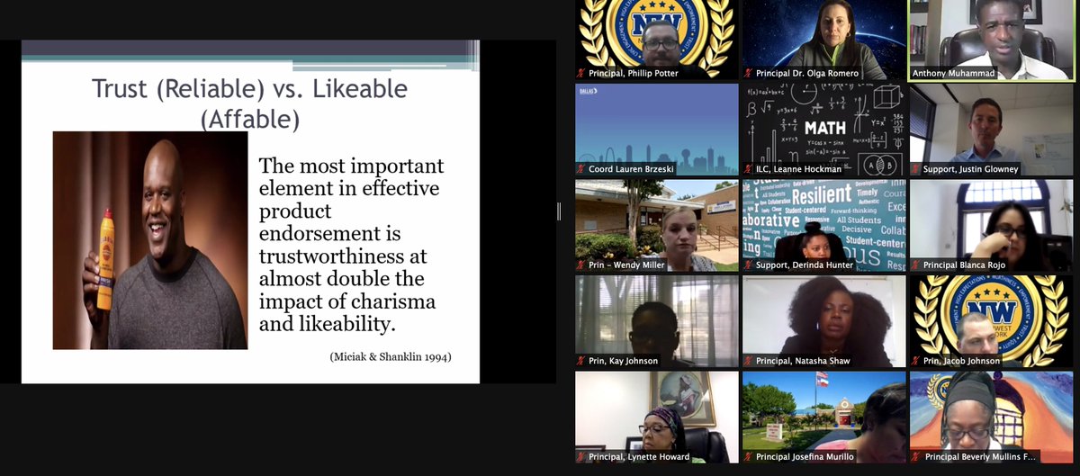 Olga007's tweet image. Are likeable or trust-worthy?  Can you be both as a school leader? 🤔 Learning from @newfrontier21 #transformationalleadership @LEAD_DallasISD  #LearningforImpact