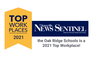 ORSchools's tweet photo. Oak Ridge Schools is a 2021 
@TopWorkplace
@knoxnews

Thanks to our employees who made this happen!

We earned 2nd place large business and an award for training.

Read our press release:
https://t.co/ow4ITLrbYg

More about #TopWorkplace:
https://t.co/sX8JP4J4OJ
@teamenergage
. https://t.co/uaGNg0RcuL