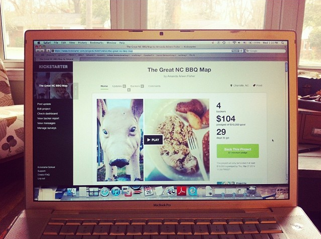 A nostalgic look back as we close our doors. 💙The day in 2014 we launched Kickstarter for the Great NC BBQ Map. The support we've had these 7 years has been astounding &amp; heart-opening. 🙏🏻Tomorrow 6/25 will be our last day. Everything is now 50% off at ediamaps.com.