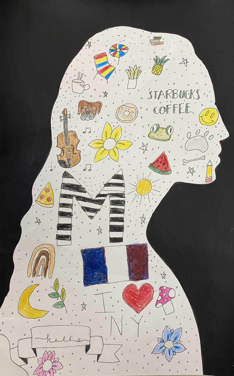 5th graders created identity silhouettes as their final project this year. It has been so wonderful teaching these students all year. I’m sad to see them leave, but I know they’ll do great in the middle school! #TEAMEast #ProudToBeLB