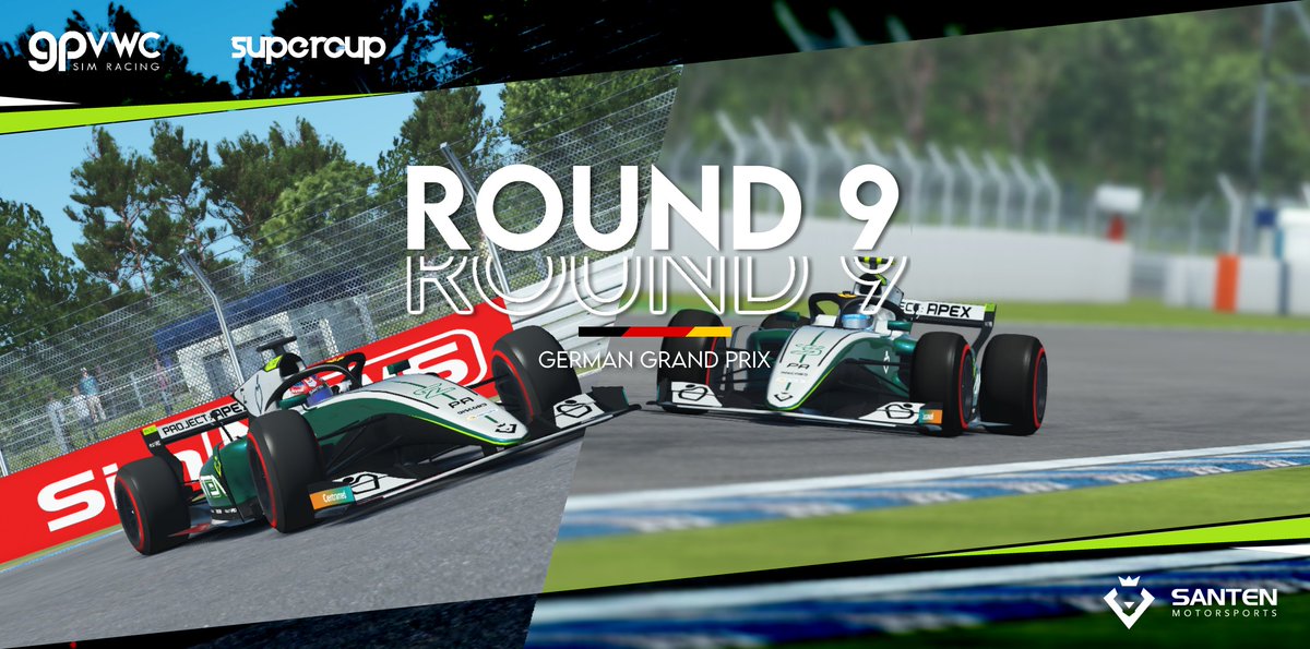 It's almost time for the #GermanGP!

#rfactor2 #motorsports #racing #eracing #esports #simracing #GPVWC