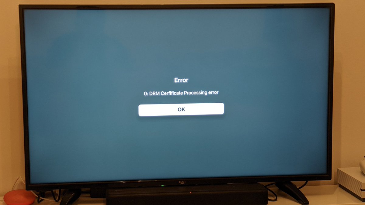 If I'm watching an @AppleTVPlus original (For All Mankind), shouldn't it work without any DRM errors, even on <a href="/Google/">Google</a> TV?

This is one of the many reasons I struggle with the Apple ecosystem 🥲

#fail