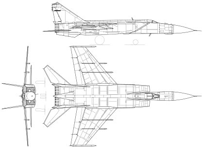 MiG-25の主翼端やMiG-21の水平尾翼端の爪楊枝(フラッター防止マスバランス棒)は最高にカッコいいもんね。>RT 