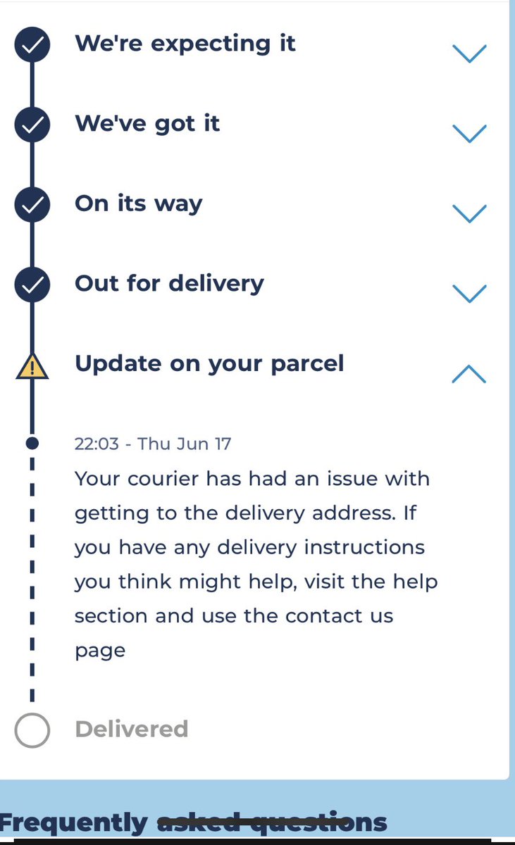 marples_laura's tweet photo. @Hermesparcels our new delivery person for some reason couldn’t access our property when every other courier could… that was 8 days ago… still no parcel.. and no reply to emails etc. Bring back Andy the old delivery guy, he changed routes and we miss him! Where is my parcel? https://t.co/YNVOwF2nn2