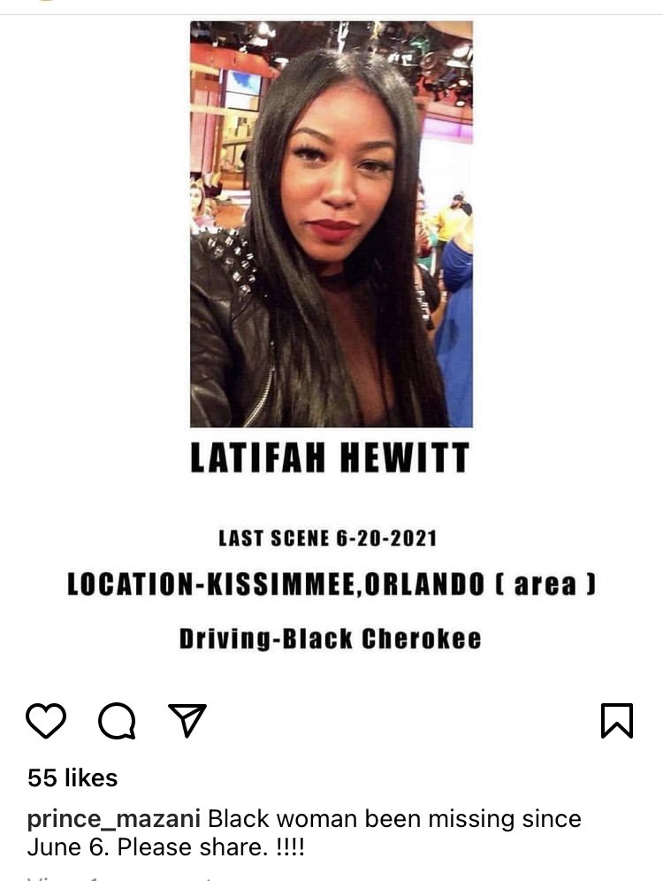 LLife78's tweet image. She has been missing since 6/6/2021