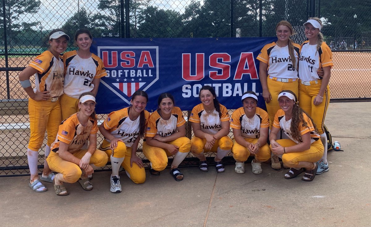 What a special group!!  Playing with 9-10 girls all week, 2 pitchers, we lose a heart break 1st round bracket game 3-2, BUT we come all the way back in the losers bracket!  Go 8-2 on the week against great competition.  Finish 3rd <a href="/USASoftball/">USA Softball</a> 18U JO Cup!!  <a href="/OhioHawks/">Ohio Hawks</a>