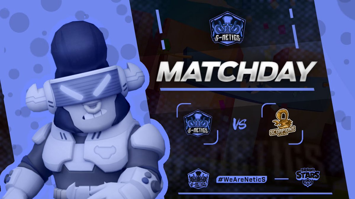 #BrawlStars • MatchDay...😈

Esta noche nos enfrentaremos contra los escorpiones,🦂 ¿Seran estos pequeños insectos capaces de vencer a los pulpos? Lo veremos....🐙🔥

🏆 • <a href="/StarLeague_GG/">Star League🏆</a> 
🆚 • <a href="/Scorpions_GG/">Scorpions Gaming 🦂</a>
📌 • #Jornada 2.
⏰ • 22hrs.🇦🇷

#WeAreNeticS🐙