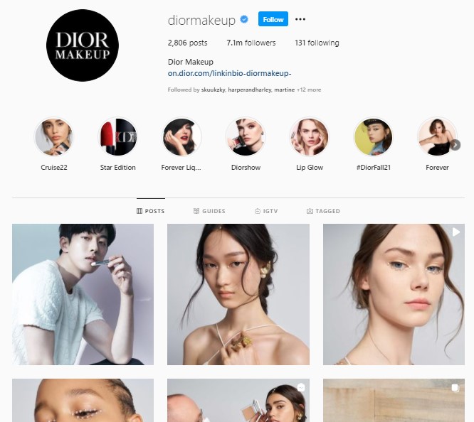 dior makeup korea
