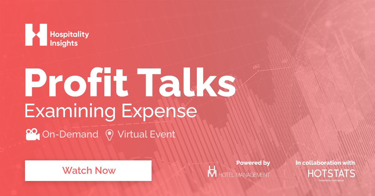 HotelMgmtMag's tweet photo. #ProfitTalks: Examining Expense is now available to watch on-demand! Go to https://t.co/wqvpDBr51W to learn how @DavidsonHospGrp, @IHGhotels, Minor Hotels & @Radisson are restructuring expense—variable and fixed—in the operated and undistributed departments. https://t.co/4HapD6fcKh