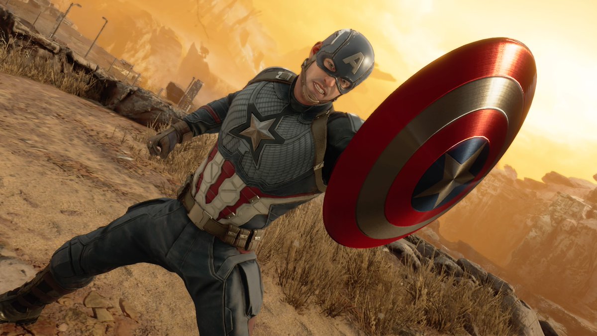 raxtex19's tweet photo. "Whatever it takes"

Game: @PlayAvengers 

#CosmicCube
#FutureImperfect
#PlayAvengers
#Reassemble
#MarvelsAvengers
#AvengersGame #CaptainAmerica #Marvel #Endgame #MCU #VirtualPhotography #VGPUnite #VPGamers #WorldofVP #ArtisticofSociety #PhotoMode https://t.co/LyB66hwAUi