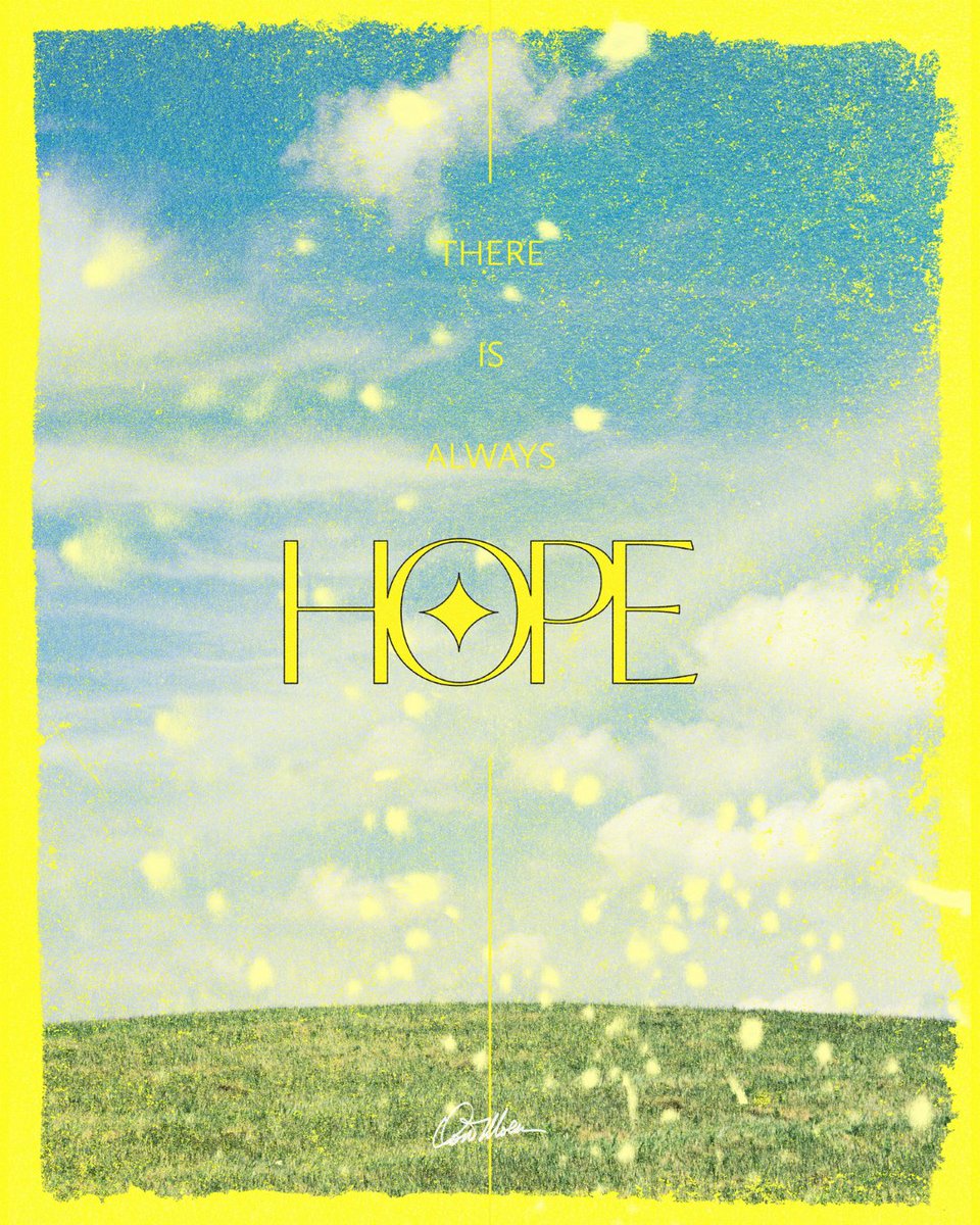 There is ALWAYS HOPE! Jesus is our hope. You can depend on HIM.
Send this reminder of hope to someone today.