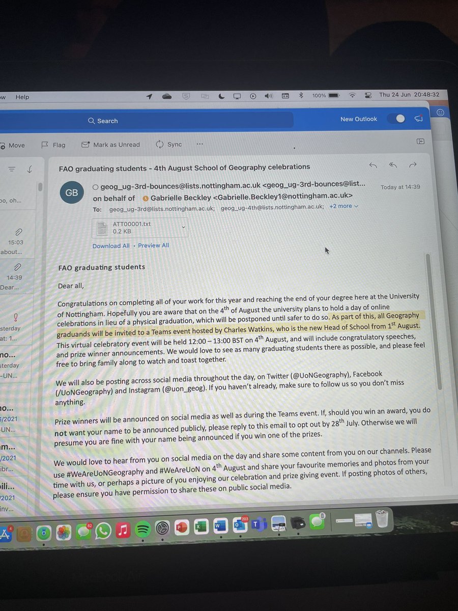 bethhsharples's tweet photo. My online uni graduation is being hosted by a man who i’ve never met and was appointed the role 3 days beforehand xxxx https://t.co/2aZtIf0DAU