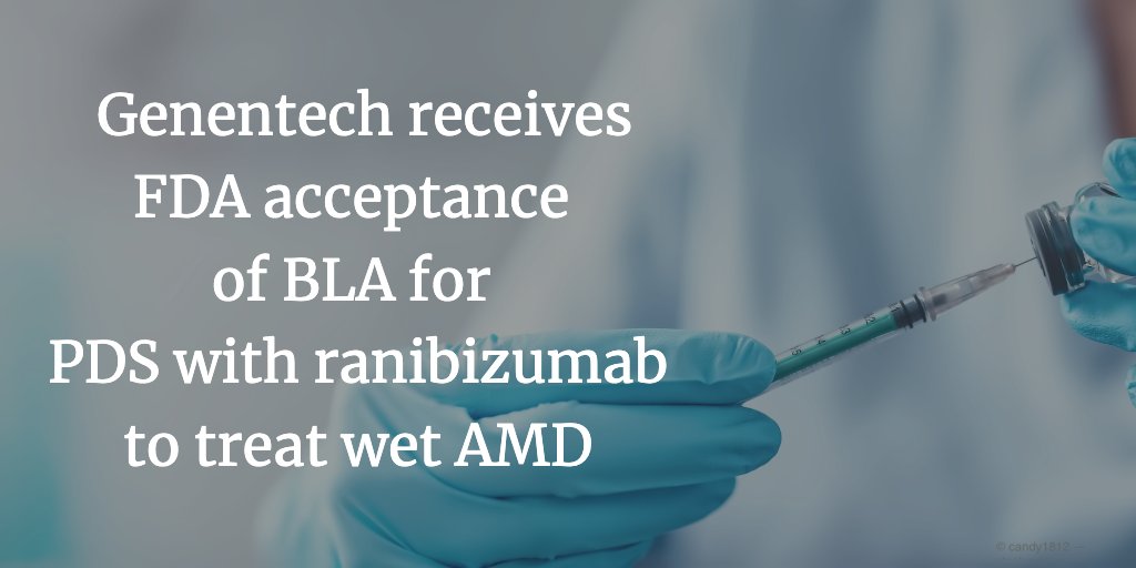 If approved, PDS with ranibizumab would become the first and only eye implant with continuous drug delivery offering people with wet #AMD. 

#ophthalmology #retina #retinal #AMD #agerelatedmaculardegeneration <a href="/genentech/">Genentech</a> 

buff.ly/3d8JY3q