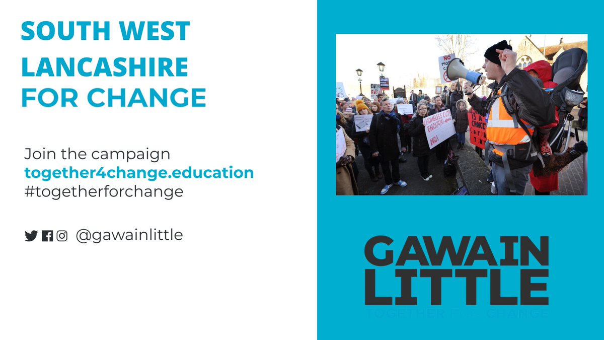 GawainLittle's tweet image. 🙏 Thank you to South West Lancashire NEU for nominating me to be DGS of @NEUnion 

It is time to come together, it’s time for
 
🏫Change in education
🛠️Change in the workplace
🤝Change in our union
 
Join our campaign today bit.ly/3aDxTSg
 
#togetherforchange