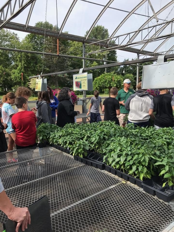 KearsleyCommSch's tweet image. Kearsley 6th and 7th graders took a trip today to Walker Farms: Quality Plants and Flowers! 
Under the guidance of Mrs. Cook and Mrs. Bearss, they are cultivating a Salsa Garden to harvest at the end of the summer! 🍅🧅🫑🌶🤤
#summerlearningfun #PrideTraditionExcellence