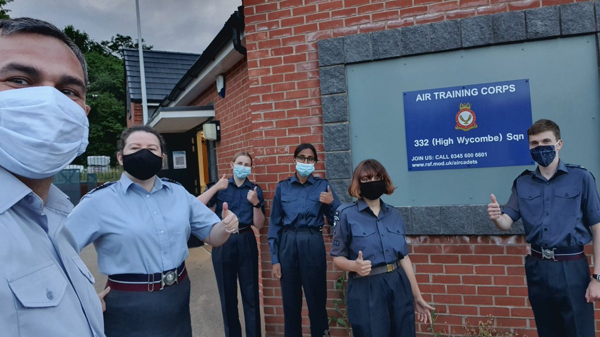 Dep OC Herts Wing RAFAC (@depoc_herts_wg) on Twitter photo Absolutely 💯 awesome to be back out and performing my follow up RF2F visit to <a href="/332ATC/">332 Wycombe Sqn ATC</a>. Great feedback from Staff & Cdts alike who are enjoying the light and warm evenings which further enable a Covid safe environment.
#whatwedo
@OCHertsBucks
@hbwaircadets
<a href="/ComdtAC/">Commandant RAF Air Cadets</a> Absolutely 💯 awesome to be back out and performing my follow up RF2F visit to <a href="/332ATC/">332 Wycombe Sqn ATC</a>. Great feedback from Staff & Cdts alike who are enjoying the light and warm evenings which further enable a Covid safe environment.
#whatwedo
@OCHertsBucks
@hbwaircadets
<a href="/ComdtAC/">Commandant RAF Air Cadets</a>