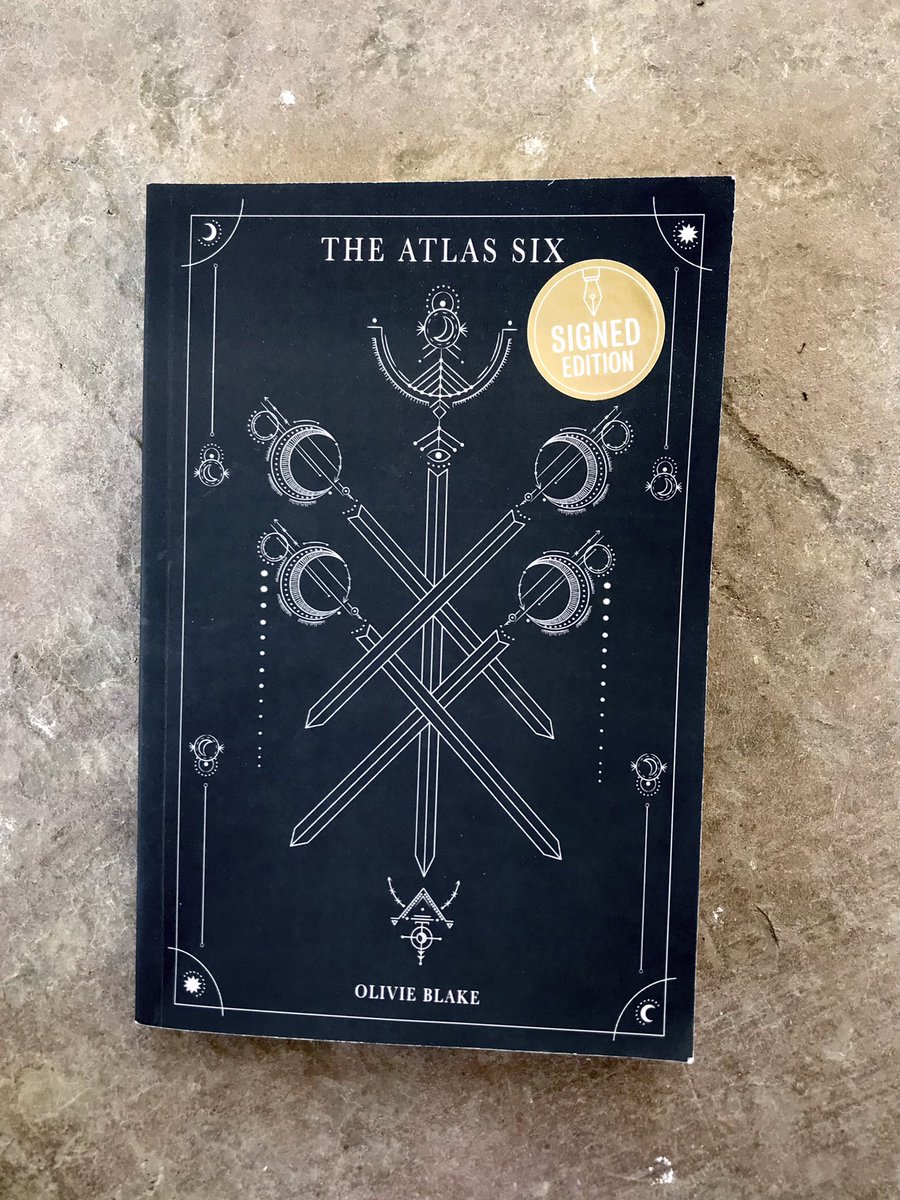 the atlas six series in order
