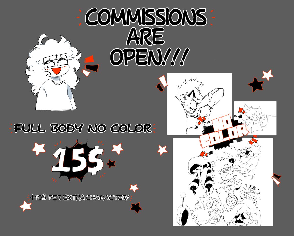 kiwitchi's tweet photo. 🎊COMMISSIONS ARE OFFICIALLY OPEN!!!🎊
(retweets GREATLY appreciated <3) https://t.co/QpmpQHkeY7