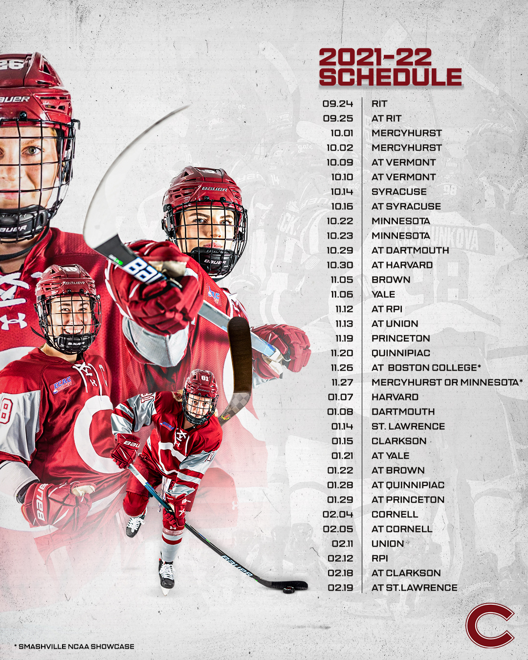 Colgate Women’s Hockey on Twitter "The full slate is ready to go and