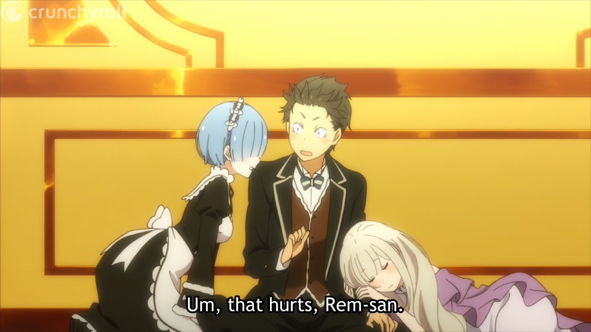 Crunchyroll's tweet photo. Chomp! 💙 (via @ReZero_En) https://t.co/PXCWYOFAzF