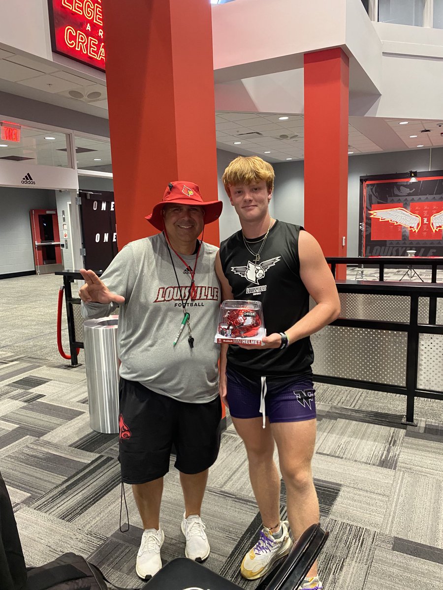 Will Peltz (@wkp_18) on Twitter photo great day at @UofLFootball happy to be field goal champion <a href="/coachstuholt/">Stu Holt</a> <a href="/CoachMaslowski/">Karl Maslowski</a> @FBopsUofL @CoachSattUofL <a href="/ULFBRecruiting/">Louisville FB Recruiting</a> <a href="/DanOrnerKicking/">DanOrnerKicking</a> <a href="/dj_BluMajik/">Drew Johnson</a> <a href="/NFHS_FB_Recruit/">NFHS FB Recruiting</a> <a href="/RecruitGeorgia/">Recruit Georgia</a> great day at @UofLFootball happy to be field goal champion <a href="/coachstuholt/">Stu Holt</a> <a href="/CoachMaslowski/">Karl Maslowski</a> @FBopsUofL @CoachSattUofL <a href="/ULFBRecruiting/">Louisville FB Recruiting</a> <a href="/DanOrnerKicking/">DanOrnerKicking</a> <a href="/dj_BluMajik/">Drew Johnson</a> <a href="/NFHS_FB_Recruit/">NFHS FB Recruiting</a> <a href="/RecruitGeorgia/">Recruit Georgia</a>