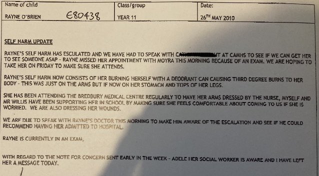 Does this sound like a child that’s lying ?