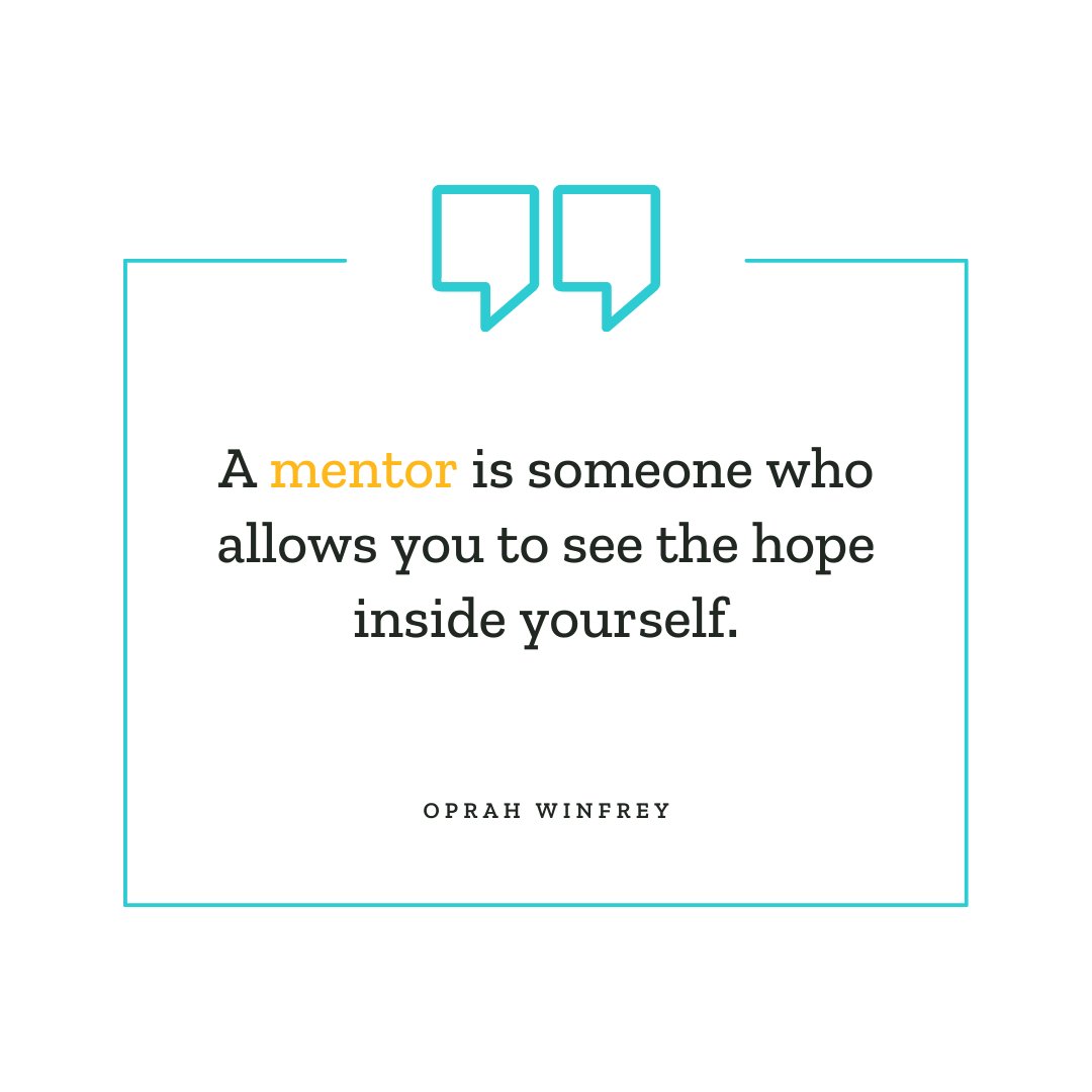 Sometimes we are unable to see beyond the struggles in front of us. Lucky you don’t have to go through these challenges alone. With a caring hand, our mentors are here to help and guide you along the way ❤️ Send a shoutout to your mentor in the comments below. 
#ThursdayThoughts