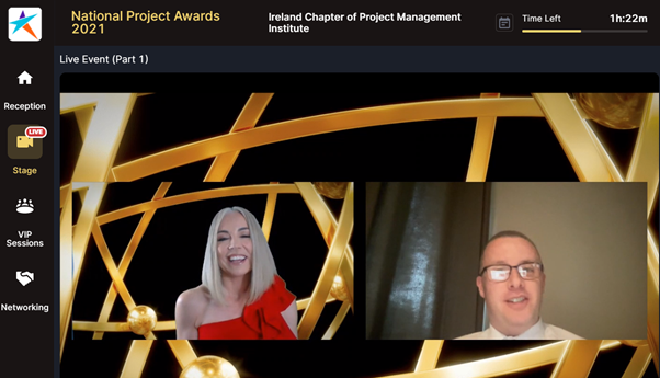 Shane was rather shocked...and gave huge praise to the wider TUH teams!  Hats off to all of you - very worthy winners!