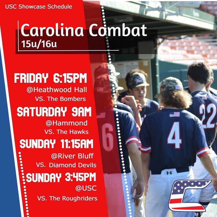 carolina-combat-on-twitter-mark-your-calendars-for-this-weekend-s-usc-showcase-combatbaseball