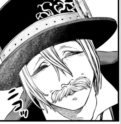 My, what a beauty she is! He's already giving off a /innocent/ smile her way.