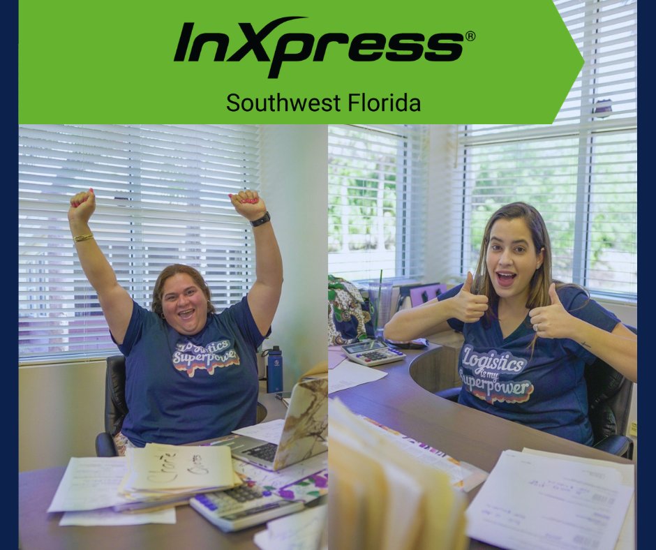 InXpress277's tweet photo. 🙂Our expert team find the optimum shipping solution for each and every customer, saving them time, money and hassle!

🤝Reliability is incredibly important, both for your business and your customers. Luckily, that's our specialty! 
#inxpress #shipping #florida https://t.co/U97q8QUo1f