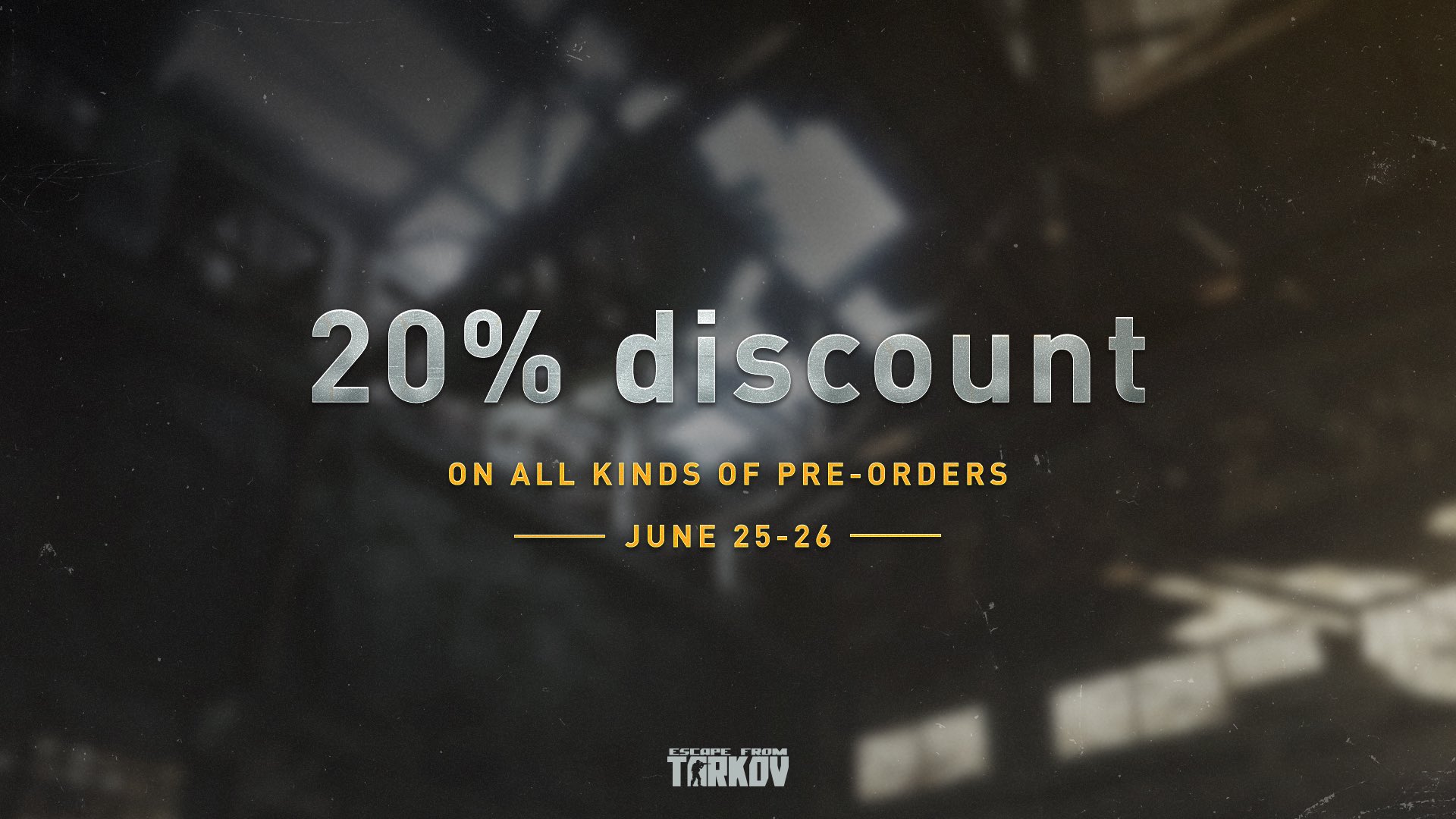 Battlestate Games Discounts For The Release Of The 0 12 11 Update In Escape From Tarkov In Anticipation Of The New Coming Patch We Have Added A Discount On All The Pre Order