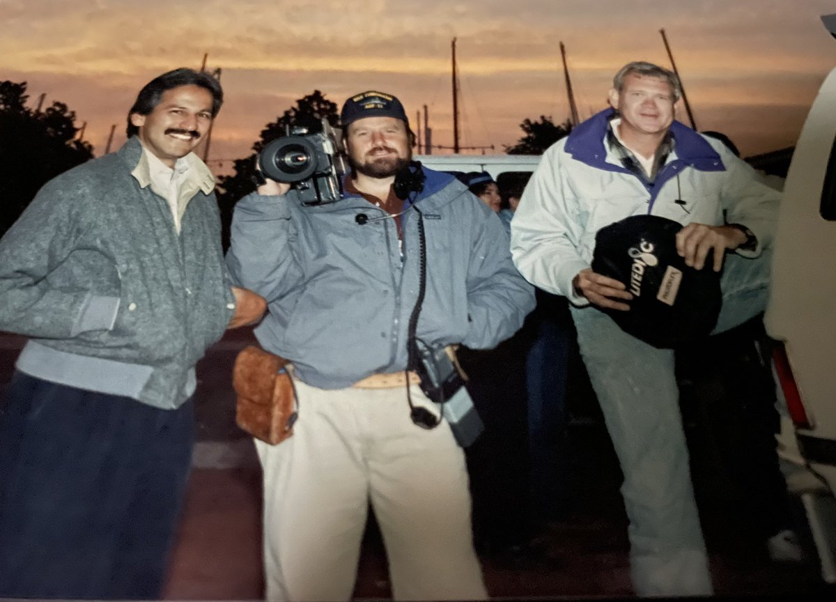mgonzalezkron4's tweet photo. TBT - In 1988 moved to #KGOTV . And teamed up with #MichaelClark and the late Paul Zaro. We travelled to what was then the USSR. We also followed the migration of Gray Whales to Baja Ca. I was most proud of the work we did during the 1989 Loma Prieta earthquake. https://t.co/SBi2MeaATx