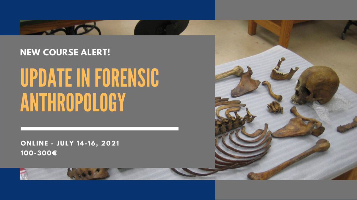 forensics_hd's tweet photo. We are offering a new ONLINE course through the Universitat de Vic - Universitat Central de Catalunya on July 14-16, 2021. Check out our website for details and to register! https://t.co/sFywc9vSBF