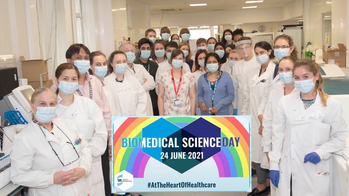 Today is National Biomedical Science Day. I would like to say thank you to our amazing Biomedical Scientists. Not a patient facing profession, but play an integral role in making diagnosis.

Thank you for all that you do!

⁦<a href="/enherts/">East and North Hertfordshire Teaching NHS Trust</a>⁩ ⁦@MikeChilvers1⁩