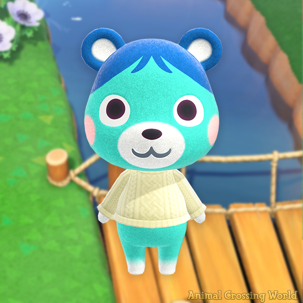 Animal Crossing World 🐦☕ on Twitter "Happy Birthday to Bluebear! 🎉 🐻 