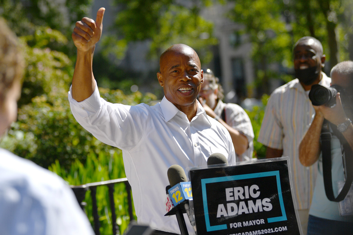 Eric Adams says he's the new 'face of the Democratic Party'