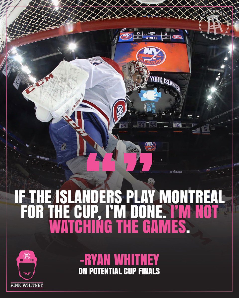 The Islanders and Montreal are each one win away from the Stanley Cup Finals. 

What’s a match up you would absolutely not care to watch?