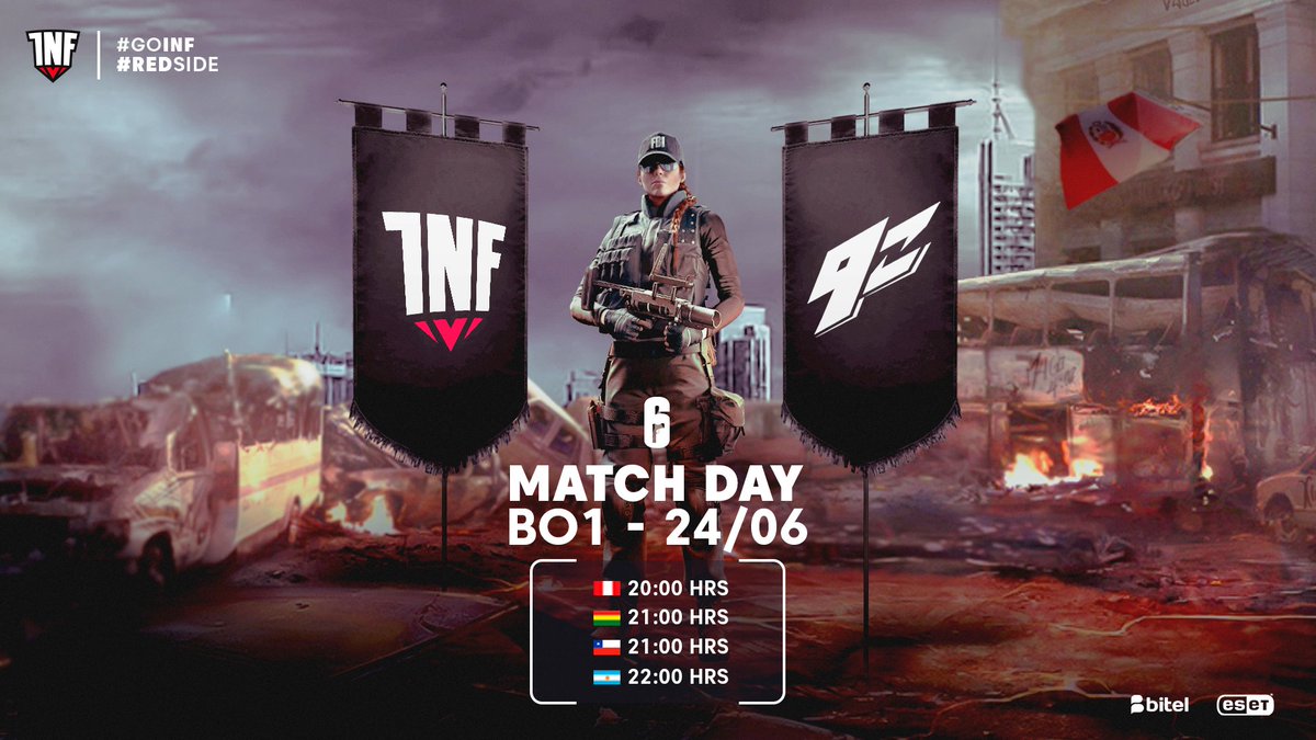 Infamous_GG's tweet image. Continuamos nuestro camino en la #SuR6 de @R6esportsLATAM 🏆 y buscamos nuestra primera victoria en el torneo, esta vez, contra @9zTeam👀

¡Nos vemos esta noche!💪
En vivo➡twitch.tv/rainbow6latam
#GoINF