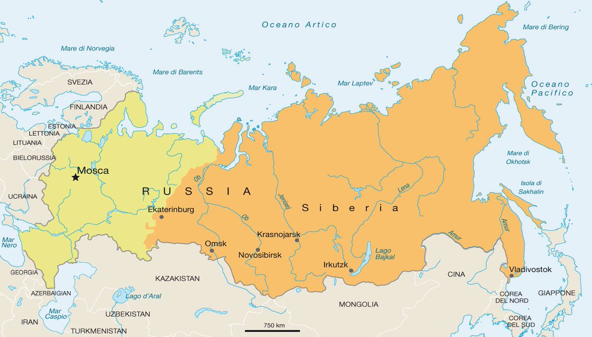 Total area of the russian federation