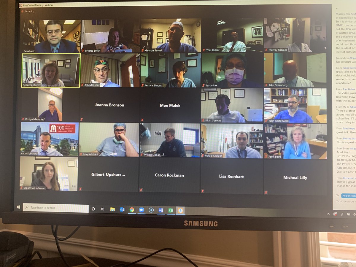 Brig13Smith1's tweet image. Fantastic engagement by the @vsb_abs and #APDVS in today’s #EntrustableProfessionalActivities For Vascular Surgery introductory retreat. Huge thanks to our outstanding speakers @BrenessaL @GeorgiaHernia @MinterWiscSurg @UFSurgery #GeorgeSarosi and #AprilBoyd. Let’s do this! 🙌