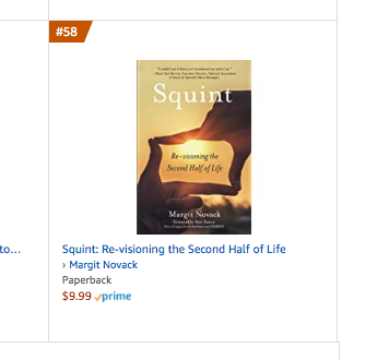 Wow. You have made #SQUINT the 58th book on @Amazon's #Aging List! Thank You!

Order Now: amazon.com/dp/0578933039/… via <a href="/amazon/">Amazon</a>books