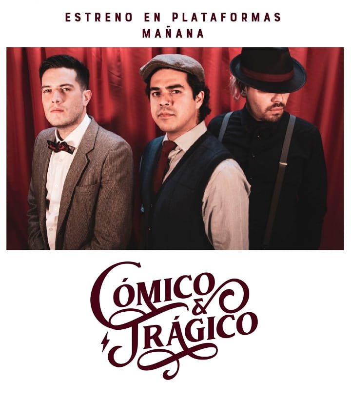 Estamos a unas horas del estreno de nuestro nuevo sencillo #comicoytragico en plataformas digitales ⚡ Esperamos les guste y la escuchen un chingo 🙌