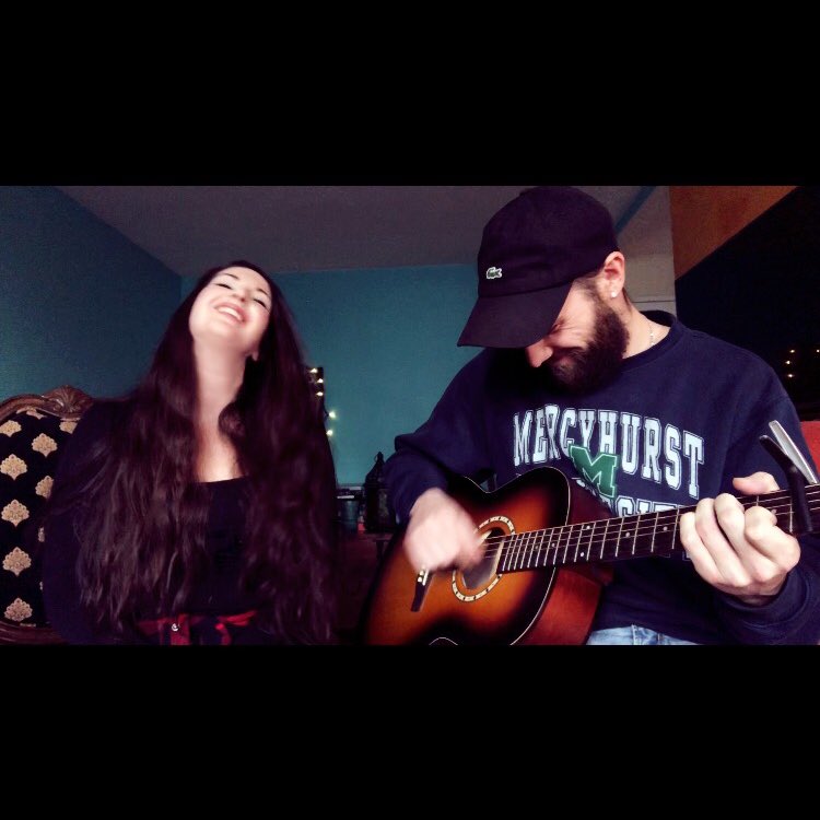 ShadowAndShines's tweet photo. Why So Serious? 🙈 Goofing around is what takes us so long to film things ✨🤍⁠

#music #singersongwriter #guitar #torontomusic #acoustic #beard #musically #indie #southerngothic #southern #follow #folk #folkrock #folkmusic #americana #indiefolk #southernrock #bluesrock #vibes https://t.co/LGPXgRn4ao