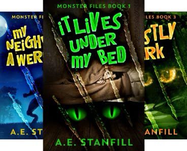 ae_stanfill's tweet photo. Monster Files is full of laughs and scares. Perfect for kids of all ages and adults as well. #ChildrensBooks #books #book #Kindle #KindleUnlimited #NextChapterPub #series                                          https://t.co/JJ6TG2Egak https://t.co/rVlP7ohPtE